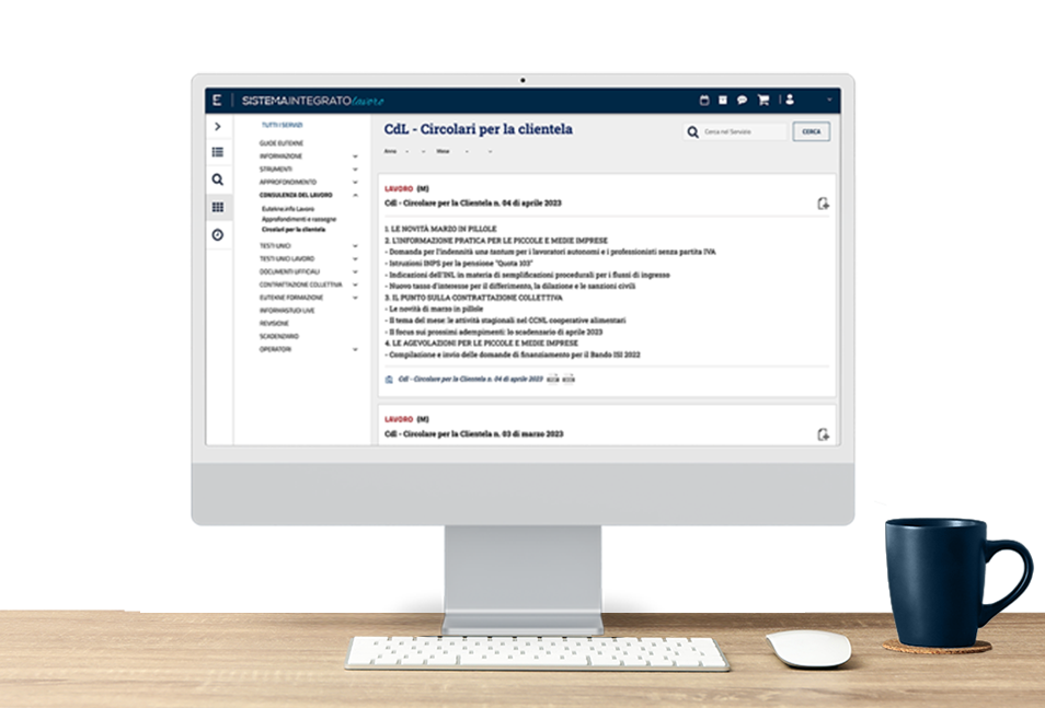 Circolare per la clientela